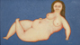 Akt ženský<br>olej/sololit, 55 x 96cm, 1977