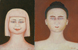 Hledání Mony Pepičky, studie, dvojobraz<br>olej/sololit, 35 x 51cm, 1990