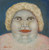 Portrét silné ženy<br>olej/sololit, 34 x 33cm, 1990